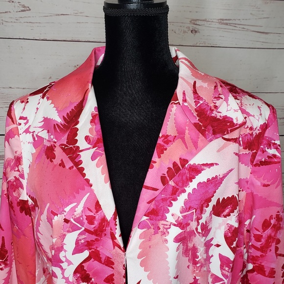 Josephine Womens Sz 16 Jacket Blazer with floral - Picture 4 of 8